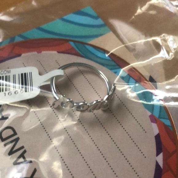 NWT Alex & Ani Peace Wrap Ring in Silver - Picture 2 of 5